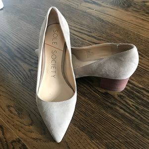 Sole Society Andorra Block Pump - Size 5.5